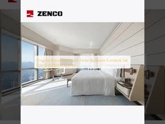 ชุดเฟอร์นิเจอร์ห้องนอนโรงแรมแบบไม้นิมิมาลิสต์เดิม ขนาด 3000*600*1100 มม.