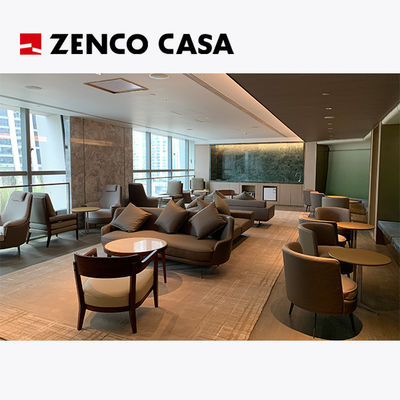 คุณภาพ  Modern Leisure Furniture Set With Lounge Chairs, Sofas And Coffee Tables โรงงาน