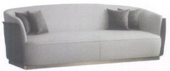 CQC Commercial Mid Century Modern Settee เฟอร์นิเจอร์ล็อบบี้ของโรงแรม