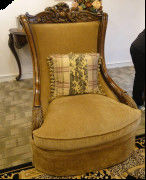 94*108*125 ซม. เฟอร์นิเจอร์สไตล์ยุโรป Mid Century Modern เก้าอี้โซฟาไม่มีกลิ่น