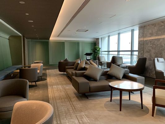 ASCOTT ชุดเฟอร์นิเจอร์ไม้ Solid ชุดห้องนั่งเล่นสำหรับอพาร์ทเมนท์ ODM