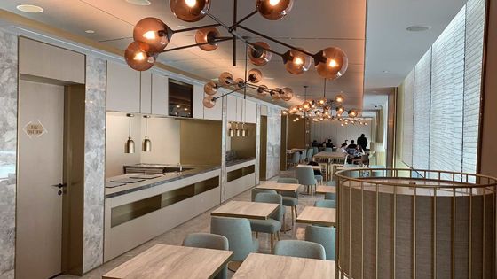 ASCOTT ชุดเฟอร์นิเจอร์ไม้ Solid ชุดห้องนั่งเล่นสำหรับอพาร์ทเมนท์ ODM
