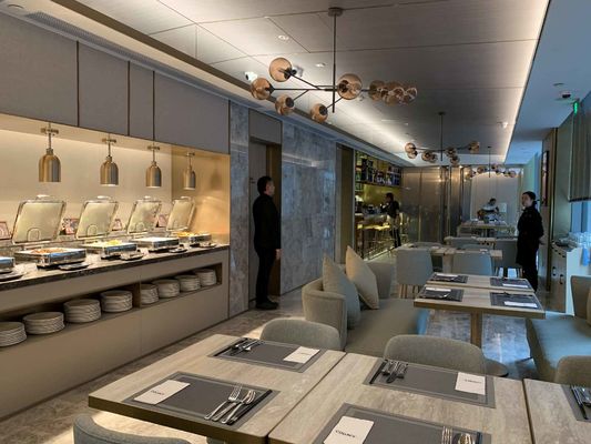 ASCOTT ชุดเฟอร์นิเจอร์ไม้ Solid ชุดห้องนั่งเล่นสำหรับอพาร์ทเมนท์ ODM