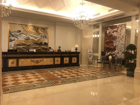 5 Star Hotel International Hotel ชุดโต๊ะรับประทานอาหารแบบกำหนดเอง Wearproof Waterproof ชุดโซฟาแบบกำหนดเอง