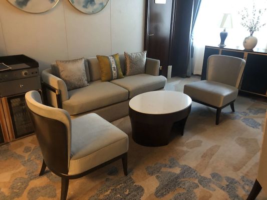 5 Star Hotel International Hotel ชุดโต๊ะรับประทานอาหารแบบกำหนดเอง Wearproof Waterproof ชุดโซฟาแบบกำหนดเอง