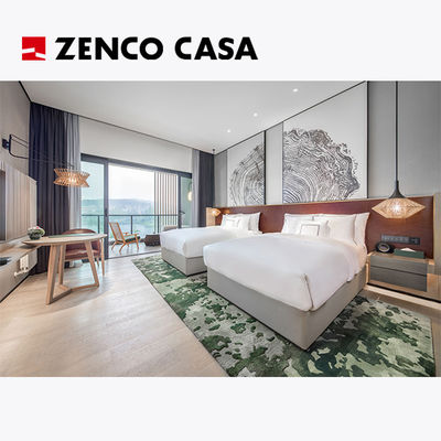 เฟอร์นิเจอร์ห้องนอนโรงแรม ชุดสไตล์ไม้ร่วงโมเดิร์น เฟอร์นิเจอร์ห้องพักโรงแรมมาตรฐาน